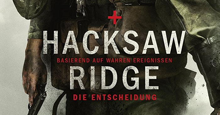 Mel Gibsons „Hacksaw Ridge“ demnächst auf 4K Ultra HD Blu-ray