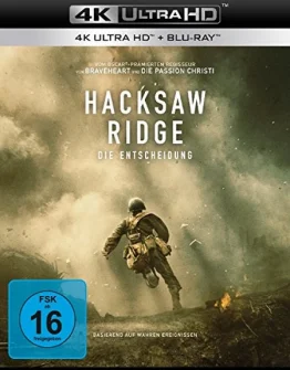 Hacksaw Ridge Die Entscheidung 4K Blu-ray UHD Blu-ray Disc