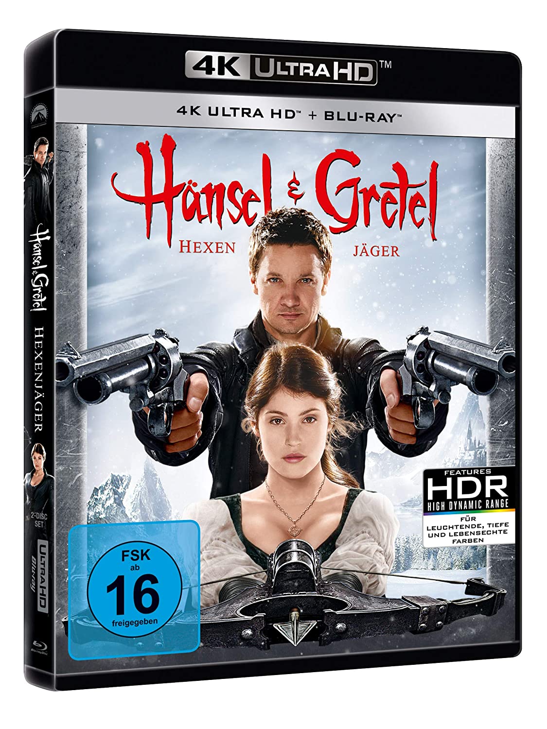 Hänsel und Gretel – Hexenjäger (Extended Cut) – 4K Blu-ray (UHD + Blu-ray Disc)