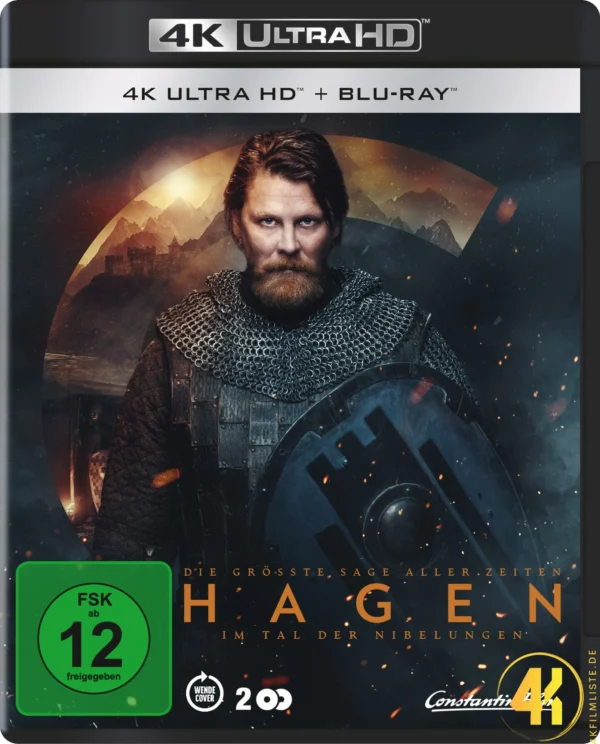 Hagen: Im Tal der Nibelungen – 4K Blu-ray (UHD + Blu-ray Disc)