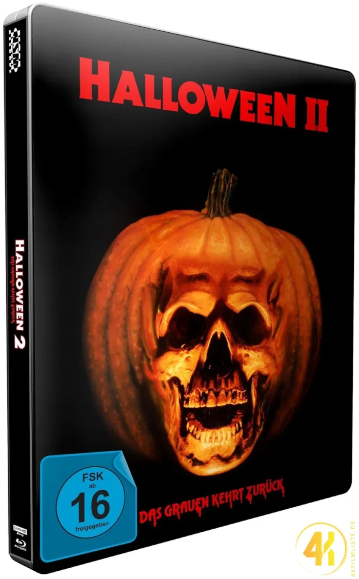 Halloween 2: Das Grauen kehrt zurück (Neuauflage) – 4K Steelbook (UHD + Blu-ray Disc)