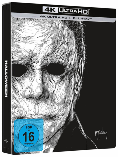 Halloween (2018) – 4K Steelbook (Todd McFarlane Cover) (UHD + Blu-ray Disc)