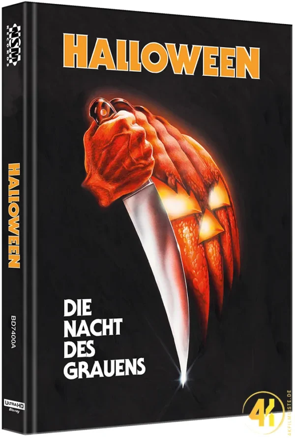 Halloween: Die Nacht des Grauens (Cover A) – 4K Mediabook (UHD + Blu-ray Disc)