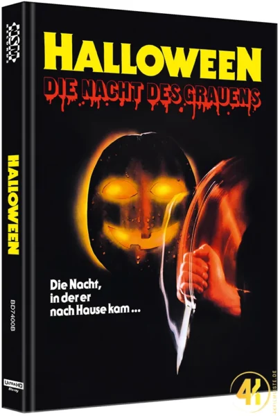 Halloween: Die Nacht des Grauens (Cover B) – 4K Mediabook (UHD + Blu-ray Disc)