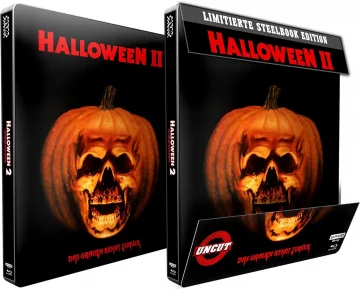 Halloween II NSM Records 4K Steelbook Ultra HD Blu-ray Disc
