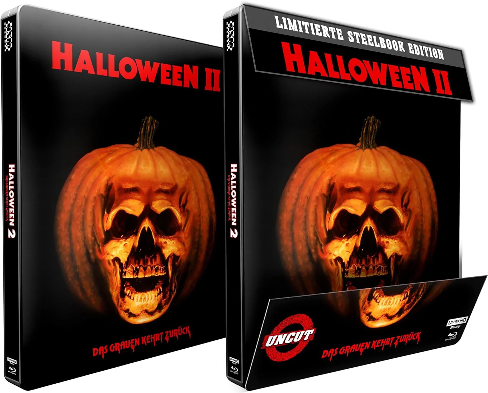 Halloween 2: Das Grauen kehrt zurück – 4K Steelbook (UHD + Blu-ray Disc)