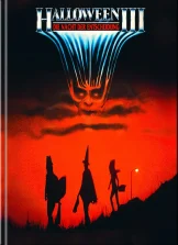 Halloween III 4K wattiertes Mediabook Cover F (UHD Blu-ray Disc)
