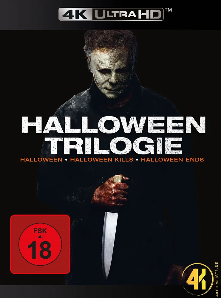 Halloween Trilogie 4K Blu-ray Ultra HD Blu-ray Disc