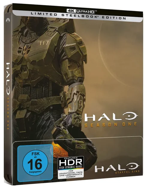 Halo: Die komplette 1. Staffel – 4K Steelbook (UHD Blu-ray Disc)