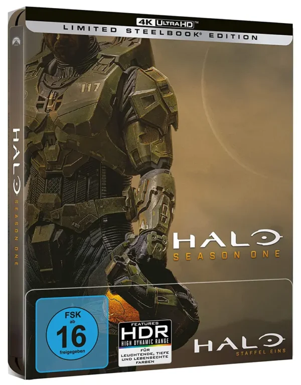 Halo: Die komplette 1. Staffel – 4K Steelbook (UHD Blu-ray Disc)