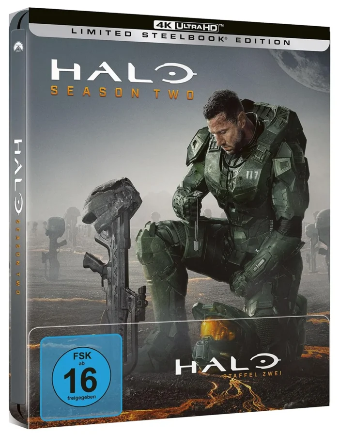 Halo: Die komplette 2. Staffel – 4K Steelbook (UHD Blu-ray Disc)
