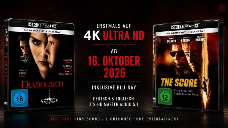 „Diabolisch“ und „The Score“: 4K-Premiere im UHD Keep Case