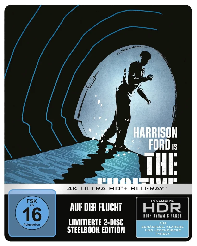 Auf der Flucht mit Harrison Ford im 4K Steelbook