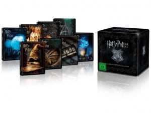 Harry Potter: The Complete Collection (Jahre 1-7) (16 Disc Limited Collection) – 4K Steelbook (UHD + Blu-ray Disc)