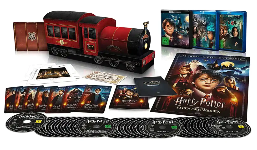 Harry Potter (Complete Collection) – 4K Blu-ray (+ Magical Movie Mode & Hogwarts Express) (UHD + Blu-ray Disc)