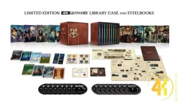 Harry Potter (8 Movie Set) – 4K Steelbook (UHD + Blu-ray Disc)