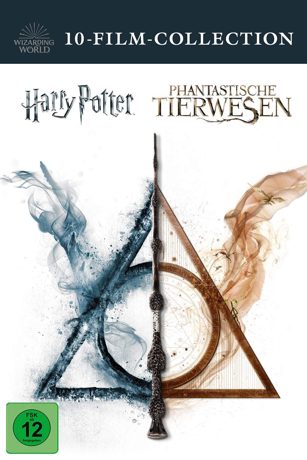 Wizarding World Collection (Harry Potter + Tierwesen) – 4K Blu-ray (UHD + Blu-ray Disc)