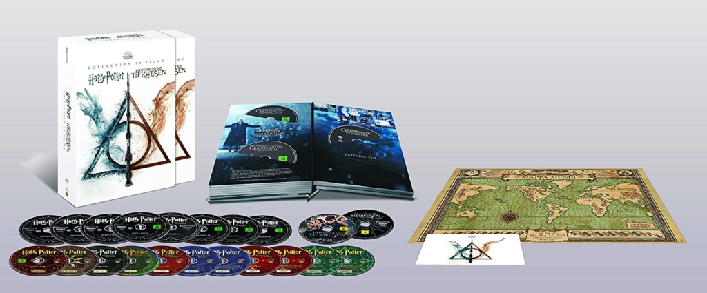 Inhalt der 10 Film 4K Collection zu Harry Potter und Phantastische Tierwesen