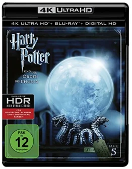 Harry Potter der Orden des Phönix 4K Blu-ray UHD Blu-ray Disc