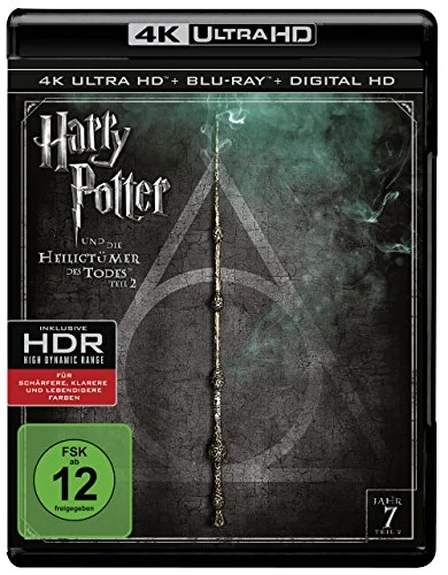 Harry Potter die Heiligtümer des Todes Teil 2 4K Blu-ray UHD Blu-ray Disc