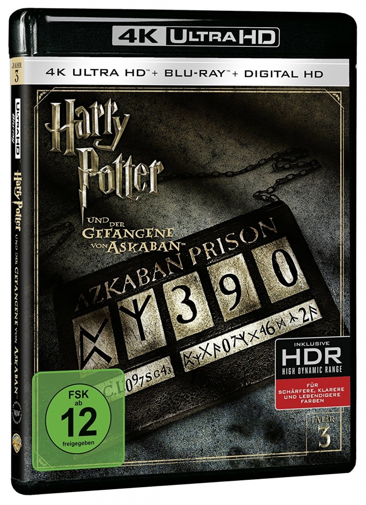 Harry Potter und der Gefangene von Askaban auf 4K Ultra-HD-Blu-ray