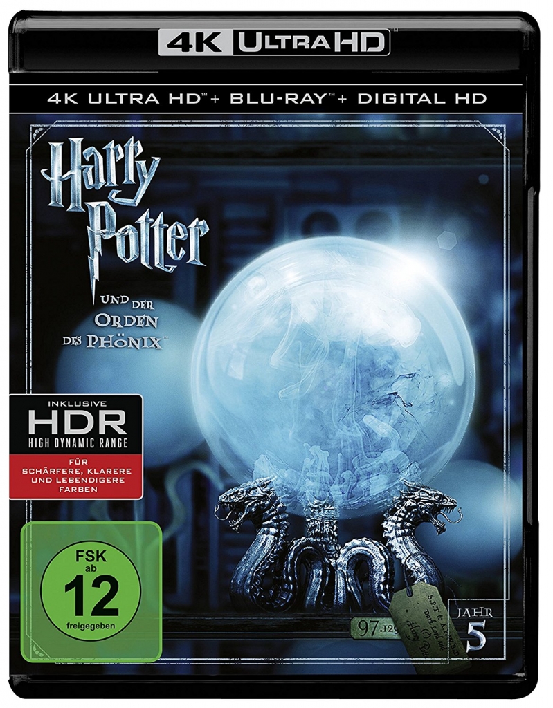 Harry Potter und der Orden des Phoenix - 4k Ultra HD mit Dolby Vision