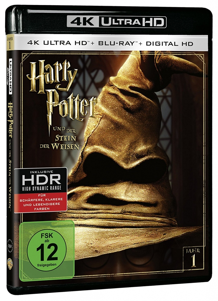 Harry Potter und der Stein der Weisen auf 4K Ultra-HD-Blu-ray