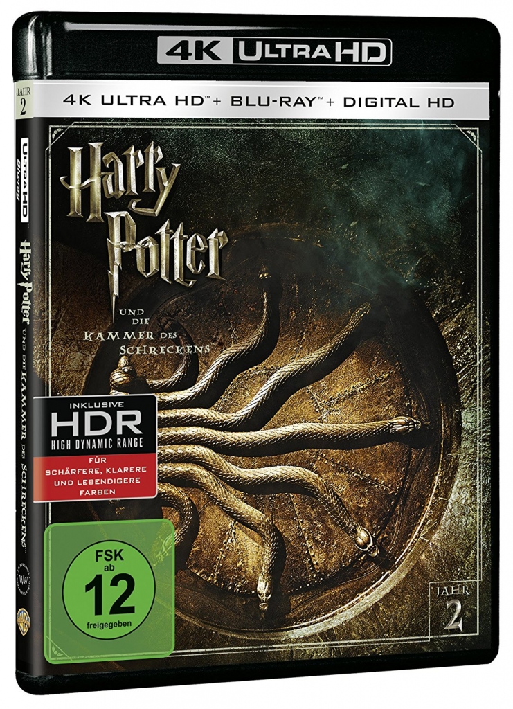 Harry Potter und die Kammer des Schreckens auf 4K Ultra-HD-Blu-ray