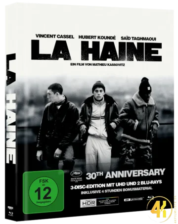 La Haine: Hass – 4K Mediabook (UHD + Blu-ray Disc)