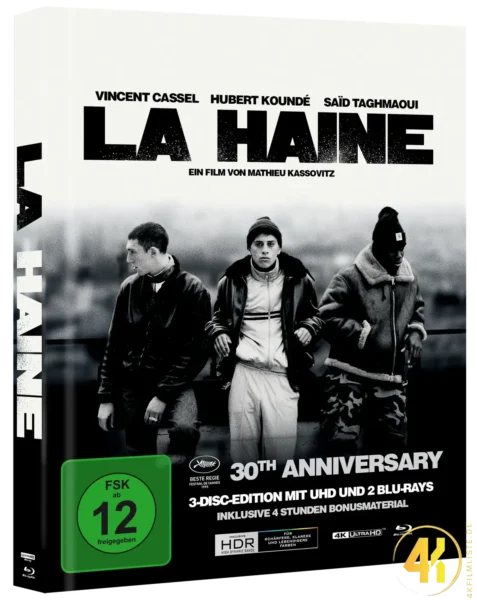 La Haine: Hass – 4K Mediabook (UHD + Blu-ray Disc)
