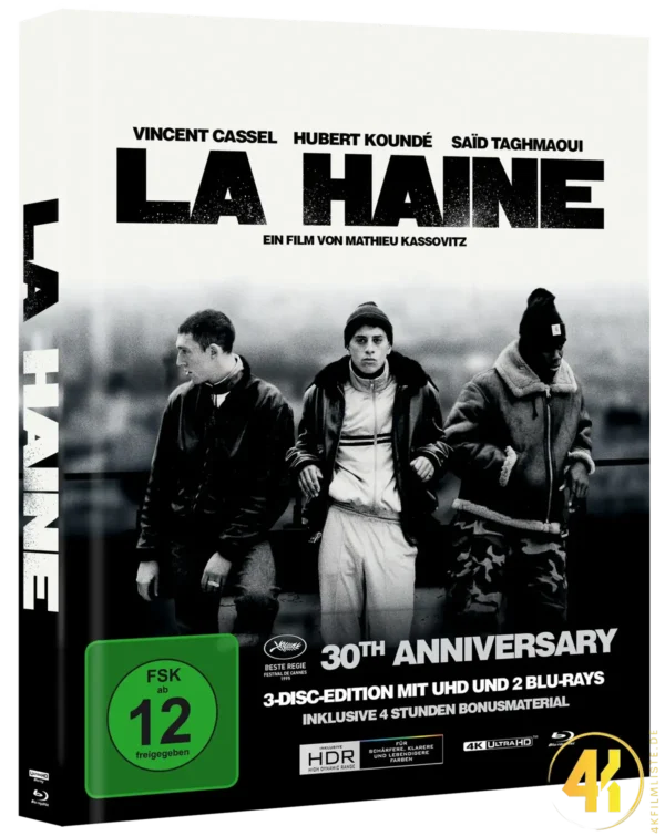 La Haine: Hass – 4K Mediabook (UHD + Blu-ray Disc)