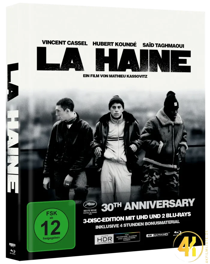 La Haine: Hass – 4K Mediabook (UHD + Blu-ray Disc)
