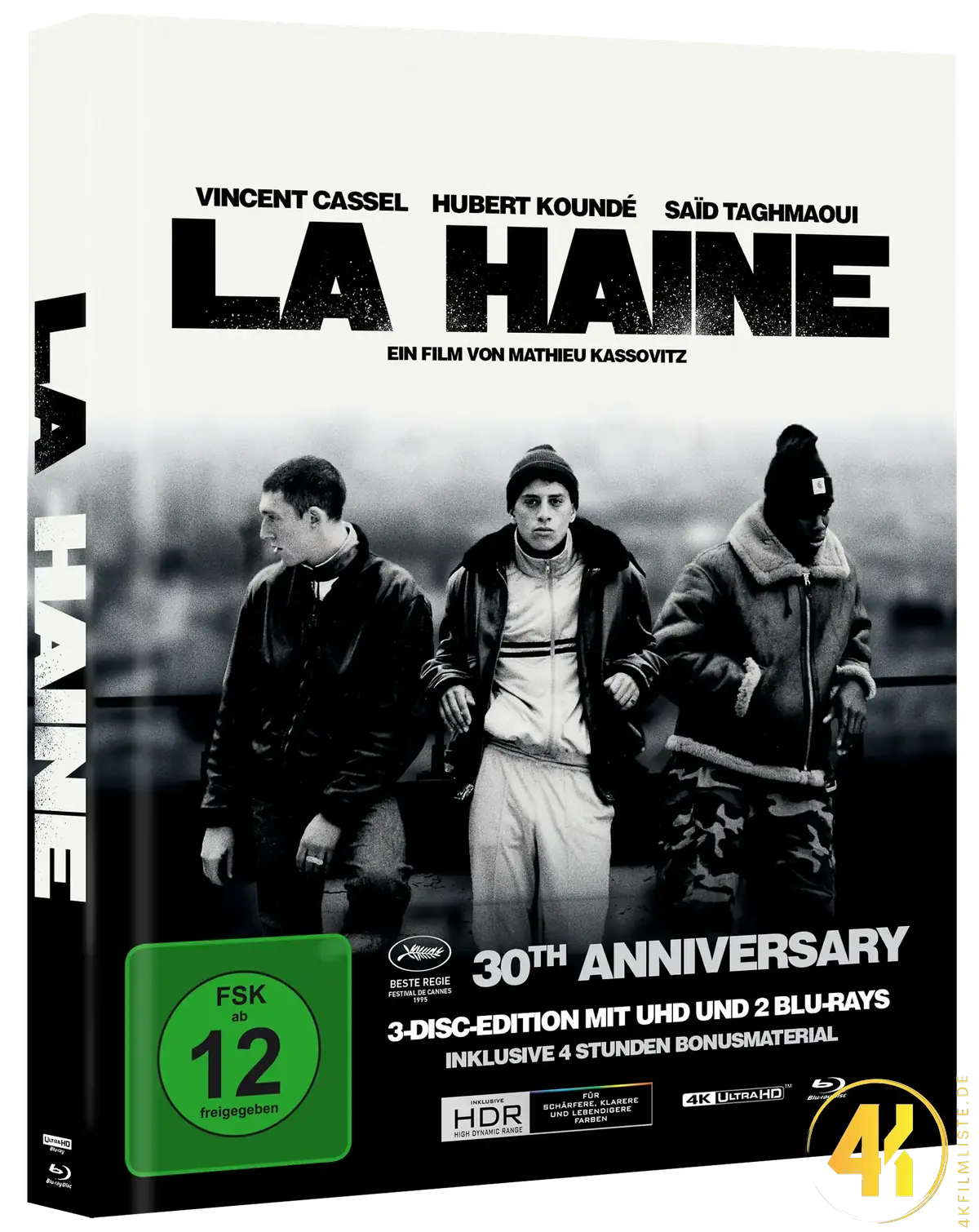 La Haine: Hass – 4K Mediabook (UHD + Blu-ray Disc)