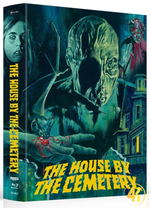 Haus an der Friedhofmauer 4K Mediabook Cover D Ultra HD Blu-ray Disc