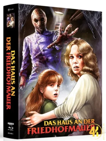 Das Haus an der Friedhofmauer (Cover C) – 4K Mediabook (UHD + Blu-ray Disc)