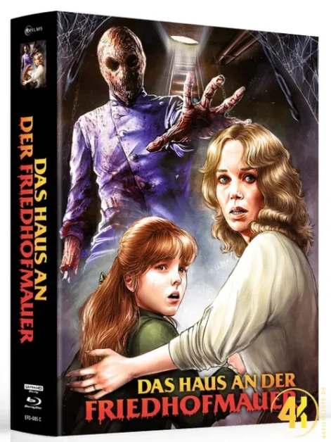 Das Haus an der Friedhofmauer (Cover C) – 4K Mediabook (UHD + Blu-ray Disc)
