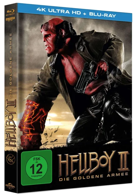 Hellboy 2 – 4K Mediabook A (UHD + Blu-ray Disc)