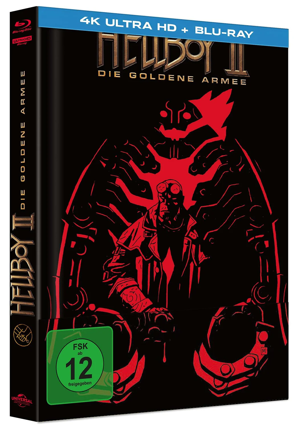 Hellboy 2 – 4K Mediabook E (UHD + Blu-ray Disc)