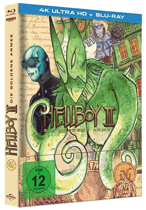 Hellboy 2 – 4K Mediabook D (UHD + Blu-ray Disc)