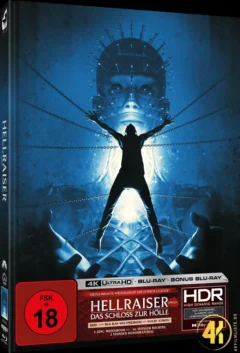 Hellraiser: Das Schloss zur Hölle (Cover E) – 4K Mediabook (UHD + Blu-ray Disc + Bonus Blu-ray)