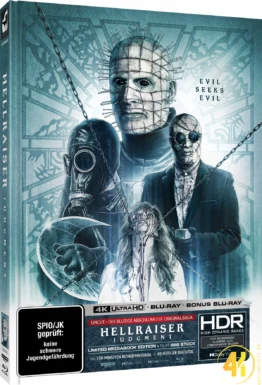 Hellraiser Judgment 2018 4K Mediabook B Ultra HD Blu-ray Disc