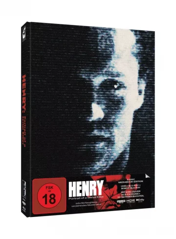 Henry: Portrait of a Serial Killer (4K Mediabook A) (Scott Saslow Artwork)