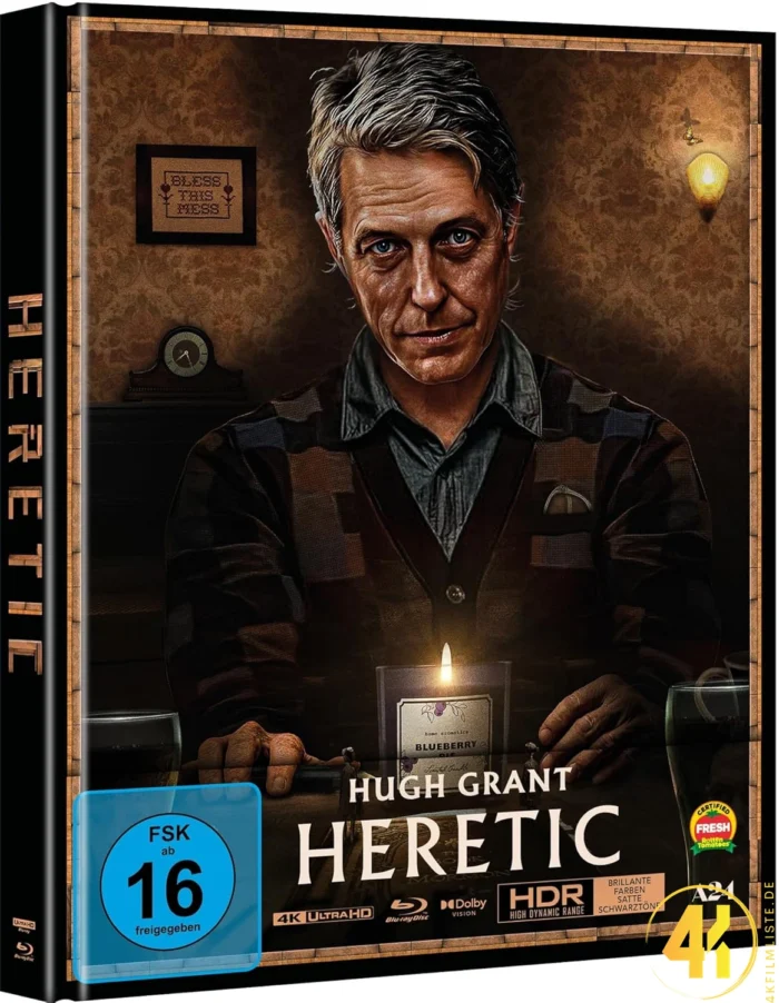 Heretic (Cover B) – 4K Mediabook (UHD + Blu-ray Disc)