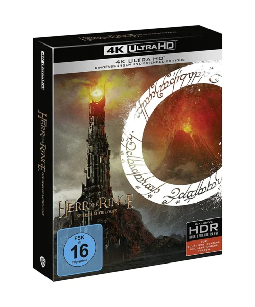 Der Herr der Ringe Trilogie (Extended) – 4K Blu-ray (UHD + Blu-ray Disc)