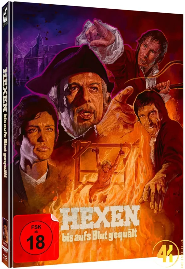 Hexen bis aufs Blut gequält (Cover A) – 4K Mediabook (UHD + Blu-ray Disc + 2x Bonus Blu-ray)