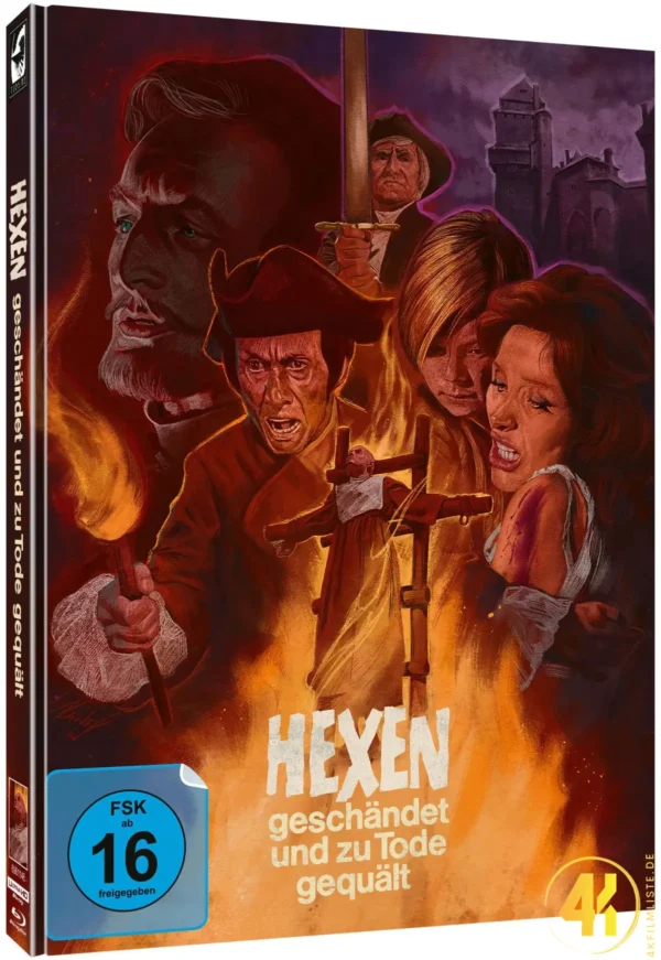 Hexen geschändet und zu Tode gequält (Cover A) – 4K Mediabook (UHD + Blu-ray Disc + Bonus Blu-ray)