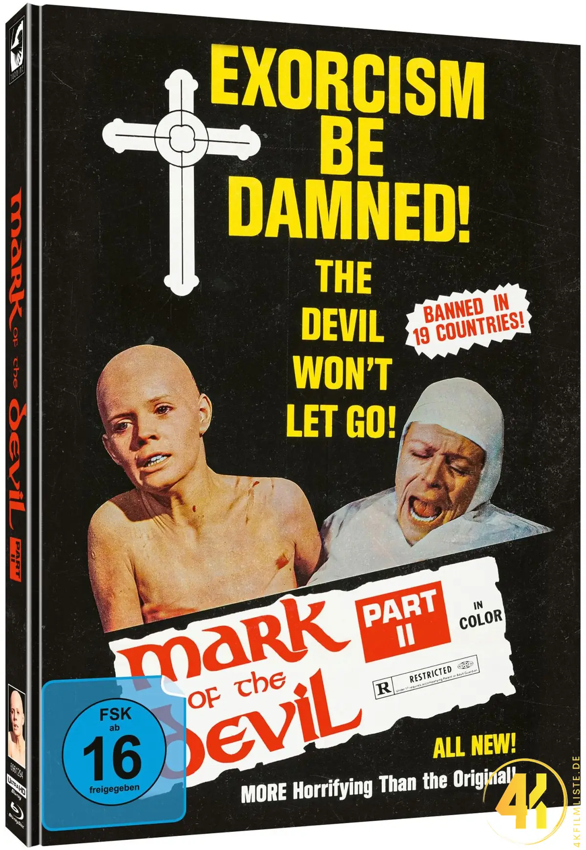 Hexen geschändet und zu Tode gequält (Cover D) – 4K Mediabook (UHD + Blu-ray Disc + Bonus Blu-ray)