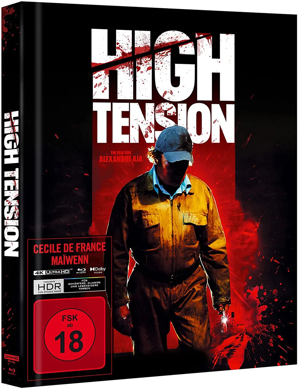 High Tension – 4K Mediabook A (UHD + Blu-ray Disc + Bonus Blu-ray)