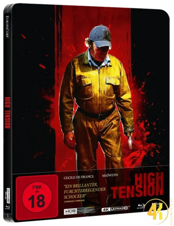 High Tension – 4K Steelbook (UHD + Blu-ray Disc)