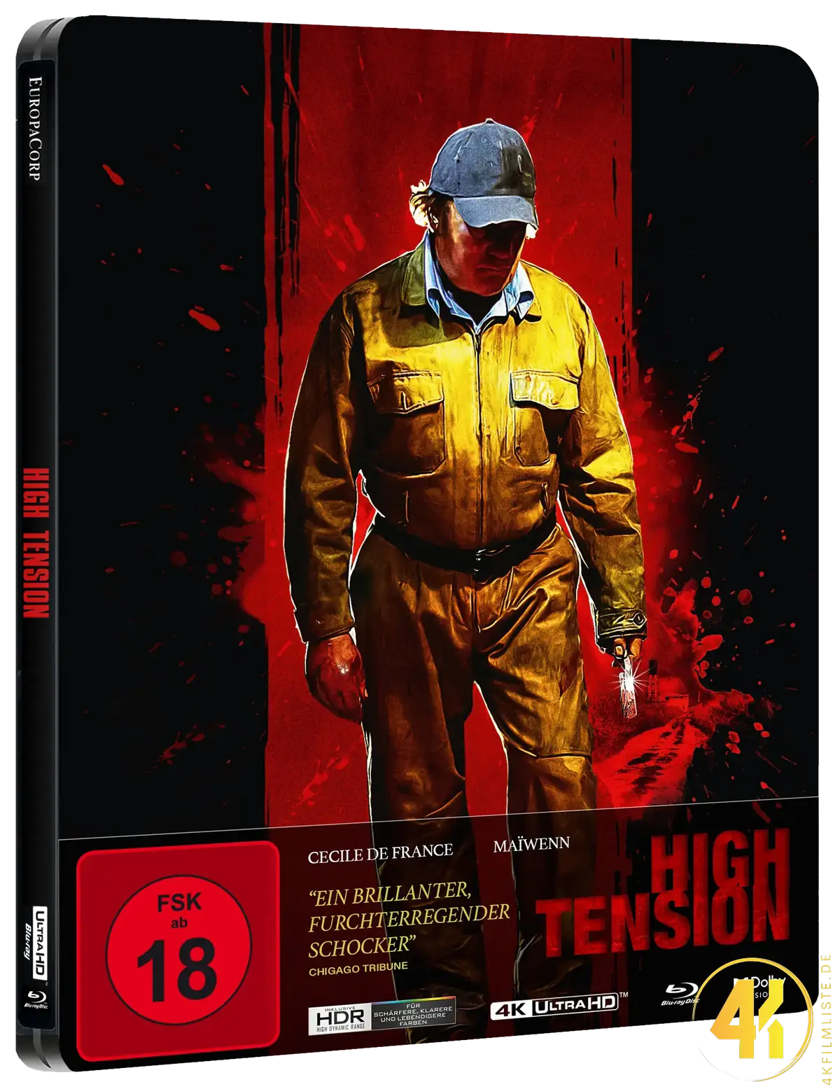 High Tension – 4K Steelbook (UHD + Blu-ray Disc)